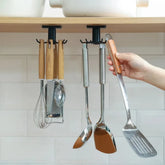 Kitchen utensil artifact pot storage rack Foldable kitchen utensil storage rack Kitchen pot lid storage rack