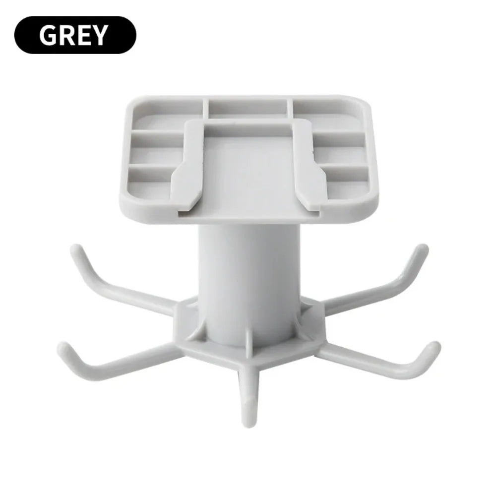 Kitchen utensil artifact pot storage rack Foldable kitchen utensil storage rack Kitchen pot lid storage rack